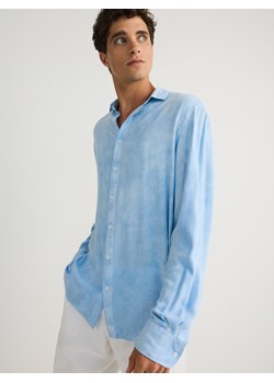 Reserved - Koszula relaxed fit - jasnoniebieski ze sklepu Reserved w kategorii Koszule męskie - zdjęcie 173871530