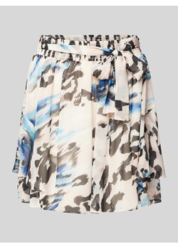 Spódnica mini z wiązanym paskiem model ‘LAILA’ ze sklepu Peek&Cloppenburg  w kategorii Spódnice - zdjęcie 173872423