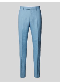 Spodnie do garnituru o kroju regular fit w kant model ‘Tenuta’ ze sklepu Peek&Cloppenburg  w kategorii Spodnie męskie - zdjęcie 173872441