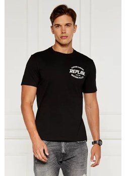 Replay T-shirt | Regular Fit ze sklepu Gomez Fashion Store w kategorii T-shirty męskie - zdjęcie 173874651