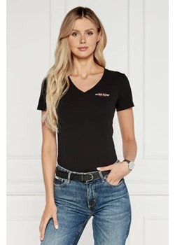 Guess Jeans T-shirt AMERICA | Slim Fit ze sklepu Gomez Fashion Store w kategorii Bluzki damskie - zdjęcie 173874702