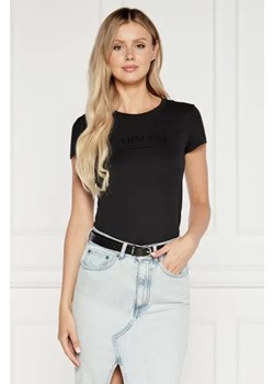 Armani Exchange T-shirt | Slim Fit ze sklepu Gomez Fashion Store w kategorii Bluzki damskie - zdjęcie 173874780