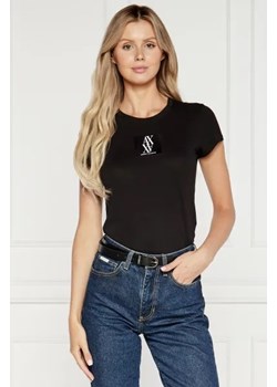 Armani Exchange T-shirt | Regular Fit ze sklepu Gomez Fashion Store w kategorii Bluzki damskie - zdjęcie 173874834