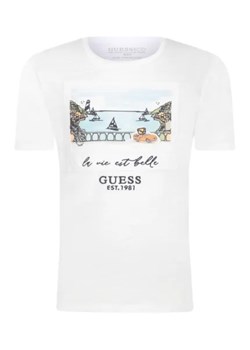 Guess T-shirt | Regular Fit ze sklepu Gomez Fashion Store w kategorii T-shirty chłopięce - zdjęcie 173874954