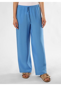Msch Copenhagen Spodnie - MSCHAudia Kobiety wiskoza niebieski jednolity ze sklepu vangraaf w kategorii Spodnie damskie - zdjęcie 173875380
