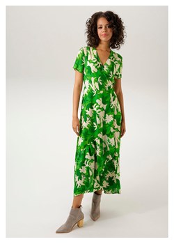 Aniston Sukienka w kolorze zielonym ze sklepu Limango Polska w kategorii Sukienki - zdjęcie 173876462