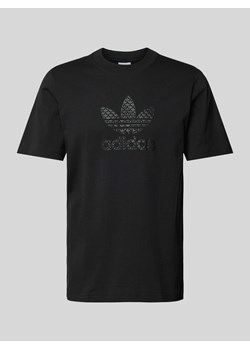 T-shirt z nadrukiem z logo ze sklepu Peek&Cloppenburg  w kategorii T-shirty męskie - zdjęcie 173877964