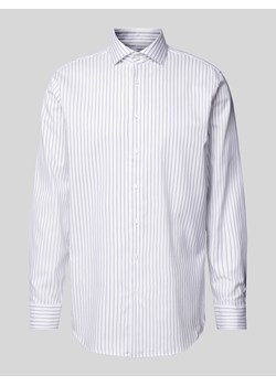 Koszula biznesowa o kroju regular fit z kołnierzykiem typu cutaway ze sklepu Peek&Cloppenburg  w kategorii Koszule męskie - zdjęcie 173877994