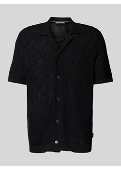 Koszula casualowa o kroju regular fit z haftem angielskim model ‘OPEN STITCH’ ze sklepu Peek&Cloppenburg  w kategorii Koszule męskie - zdjęcie 173878000