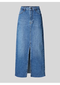 Spódnica jeansowa z wpuszczanymi kieszeniami ze sklepu Peek&Cloppenburg  w kategorii Spódnice - zdjęcie 173878051