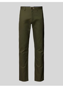 Chinosy o kroju slim fit z bocznymi,wpuszczanymi kieszeniami ze sklepu Peek&Cloppenburg  w kategorii Spodnie męskie - zdjęcie 173878130