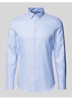 Koszula biznesowa o kroju Super Slim Fit z kołnierzykiem typu kent ze sklepu Peek&Cloppenburg  w kategorii Koszule męskie - zdjęcie 173878140