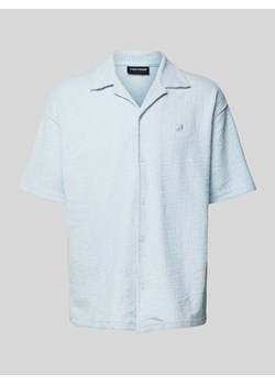 Koszula casualowa z fakturowanym wzorem ze sklepu Peek&Cloppenburg  w kategorii Koszule męskie - zdjęcie 173878274