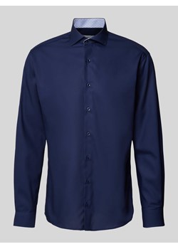 Koszula biznesowa o kroju regular fit z listwą guzikową ze sklepu Peek&Cloppenburg  w kategorii Koszule męskie - zdjęcie 173878300