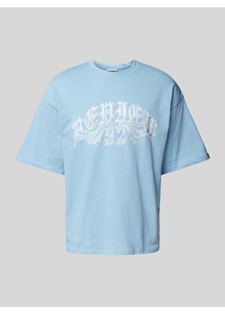 T-shirt z nadrukiem z logo ze sklepu Peek&Cloppenburg  w kategorii T-shirty męskie - zdjęcie 173878301
