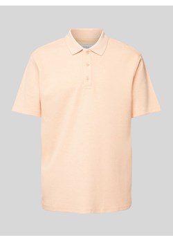 Koszulka polo o kroju regular fit z fakturowanym wzorem ze sklepu Peek&Cloppenburg  w kategorii T-shirty męskie - zdjęcie 173878302