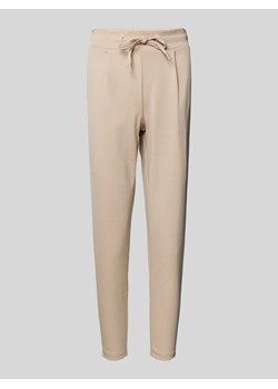 Spodnie dresowe o skróconym kroju model ‘KATE’ ze sklepu Peek&Cloppenburg  w kategorii Spodnie damskie - zdjęcie 173878340