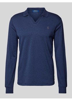 Koszulka polo z dekoltem w serek ze sklepu Peek&Cloppenburg  w kategorii T-shirty męskie - zdjęcie 173878371