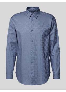 Koszula casualowa o kroju regular fit z listwą guzikową ze sklepu Peek&Cloppenburg  w kategorii Koszule męskie - zdjęcie 173878450