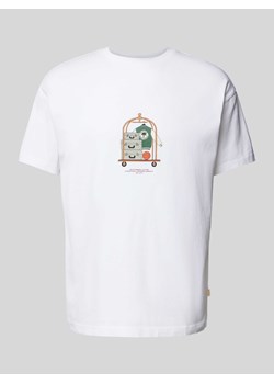 T-shirt z nadrukowanym motywem i logo model ‘Trolley’ ze sklepu Peek&Cloppenburg  w kategorii T-shirty męskie - zdjęcie 173878471