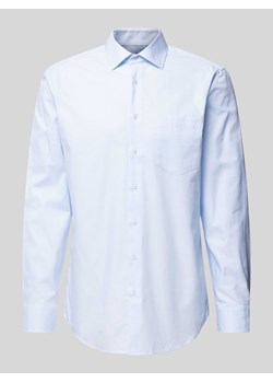 Koszula biznesowa o kroju regular fit z kieszenią na piersi ze sklepu Peek&Cloppenburg  w kategorii Koszule męskie - zdjęcie 173878660