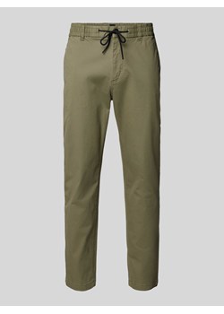 Chinosy o kroju tapered fit z kieszeniami z tyłu ze sklepu Peek&Cloppenburg  w kategorii Spodnie męskie - zdjęcie 173878691