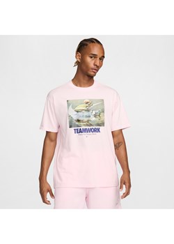 T-shirt męski Max90 Nike Sportswear - Różowy ze sklepu Nike poland w kategorii T-shirty męskie - zdjęcie 173878770