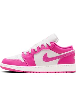 Buty dla dużych dzieci Air Jordan 1 Low - Różowy ze sklepu Nike poland w kategorii Buty sportowe dziecięce - zdjęcie 173878852
