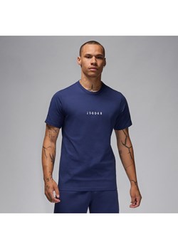 T-shirt męski Jordan Air - Niebieski ze sklepu Nike poland w kategorii T-shirty męskie - zdjęcie 173878871