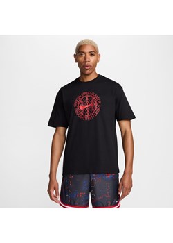 Męski T-shirt do koszykówki Max90 Nike - Czerń ze sklepu Nike poland w kategorii T-shirty męskie - zdjęcie 173878904