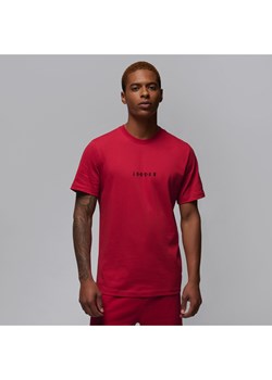 T-shirt męski Jordan Air - Czerwony ze sklepu Nike poland w kategorii T-shirty męskie - zdjęcie 173878983