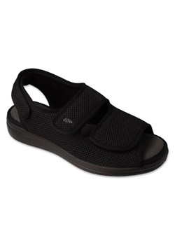 Befado obuwie damskie pu 077D001 czarne ze sklepu ButyModne.pl w kategorii Sandały damskie - zdjęcie 173880290