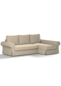 Pokrowiec na sofę Backabro rozkładaną z leżanką ze sklepu dekoria.pl w kategorii Pokrowce na kanapy i fotele - zdjęcie 173882554