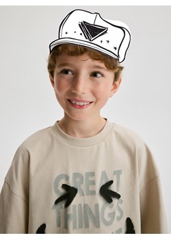 Reserved - T-shirt SmileyWorld® - beżowy ze sklepu Reserved w kategorii T-shirty chłopięce - zdjęcie 173883312