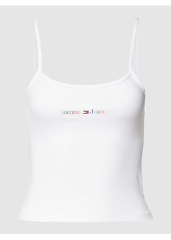 Top na ramiączkach z nadrukiem z logo ze sklepu Peek&Cloppenburg  w kategorii Bluzki damskie - zdjęcie 173885781