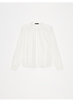 Mohito - Bluzka z wiskozy - kremowy ze sklepu Mohito w kategorii Koszule damskie - zdjęcie 173886273
