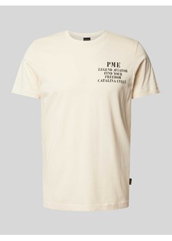 T-shirt z nadrukiem z napisem i logo ze sklepu Peek&Cloppenburg  w kategorii T-shirty męskie - zdjęcie 173887442