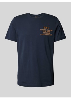 T-shirt z nadrukiem z napisem i logo ze sklepu Peek&Cloppenburg  w kategorii T-shirty męskie - zdjęcie 173887493