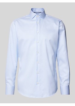 Koszula biznesowa o kroju regular fit z kołnierzykiem typu kent ze sklepu Peek&Cloppenburg  w kategorii Koszule męskie - zdjęcie 173887543