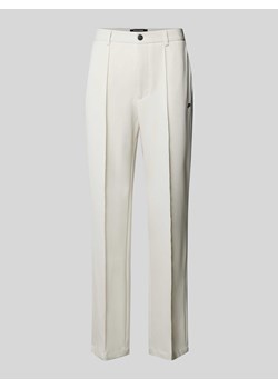 Spodnie materiałowe z szeroką nogawką z przeszytym kantem model ‘SERRANO’ ze sklepu Peek&Cloppenburg  w kategorii Spodnie męskie - zdjęcie 173887604