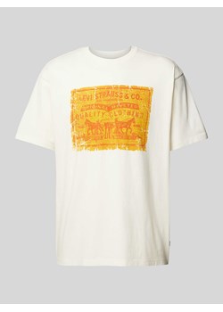T-shirt z nadrukiem z logo ze sklepu Peek&Cloppenburg  w kategorii T-shirty męskie - zdjęcie 173887634
