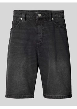 Szorty jeansowe o kroju regular fit z 5 kieszeniami ze sklepu Peek&Cloppenburg  w kategorii Spodenki męskie - zdjęcie 173887701