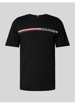 T-shirt z nadrukiem z logo ze sklepu Peek&Cloppenburg  w kategorii T-shirty męskie - zdjęcie 173887854