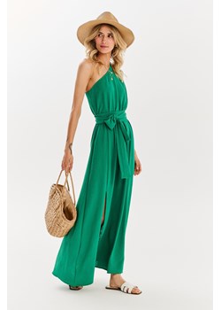 Sukienka asymetryczna Emerald Wave XS ze sklepu NAOKO w kategorii Sukienki - zdjęcie 173888324