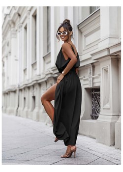 Maxi sukienka na ramiączkach ZADA - czarna ze sklepu magmac.pl w kategorii Sukienki - zdjęcie 173888412