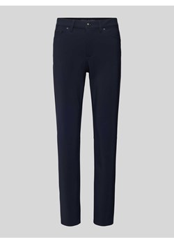 Spodnie materiałowe o kroju slim fit z 5 kieszeniami model ‘SUZY’ ze sklepu Peek&Cloppenburg  w kategorii Spodnie damskie - zdjęcie 173889521