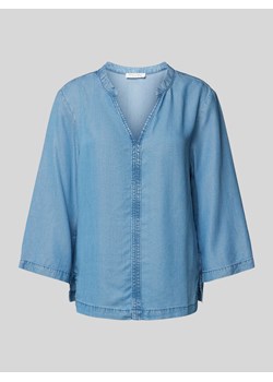 Bluzka z tkaniny stylizowanej na denim ze sklepu Peek&Cloppenburg  w kategorii Bluzki damskie - zdjęcie 173889532