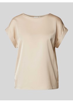 T-shirt z przeszytymi zakładkami na rękawach model ‘VIELLETTE’ ze sklepu Peek&Cloppenburg  w kategorii Bluzki damskie - zdjęcie 173889533