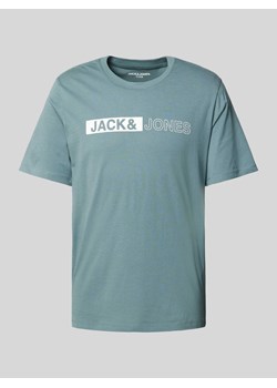 T-shirt z nadrukiem z logo model ‘CONEO’ ze sklepu Peek&Cloppenburg  w kategorii T-shirty męskie - zdjęcie 173889551