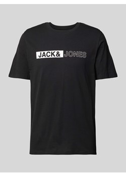 T-shirt z nadrukiem z logo model ‘CONEO’ ze sklepu Peek&Cloppenburg  w kategorii T-shirty męskie - zdjęcie 173889554